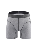Men's Sport Anti-Chafing Cotton Boxer Briefs