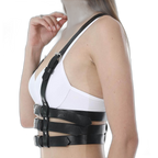 Leather Chest Harness – Adjustable Fetish Restraint