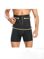 Men's Tummy Control Boxer Briefs with Open Fly