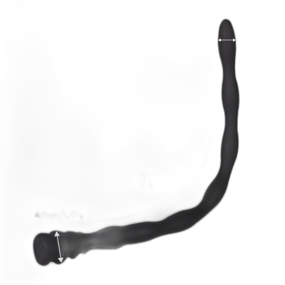 Scepter Anal Plug - 21 Inch Long Butt Plug - Silicone Anal Beads
