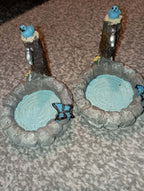 2 SMALL DECORATIVE POOL/BIRD/POND