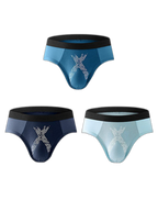 3 Pack Men’s Modal Graphene Breathable Briefs