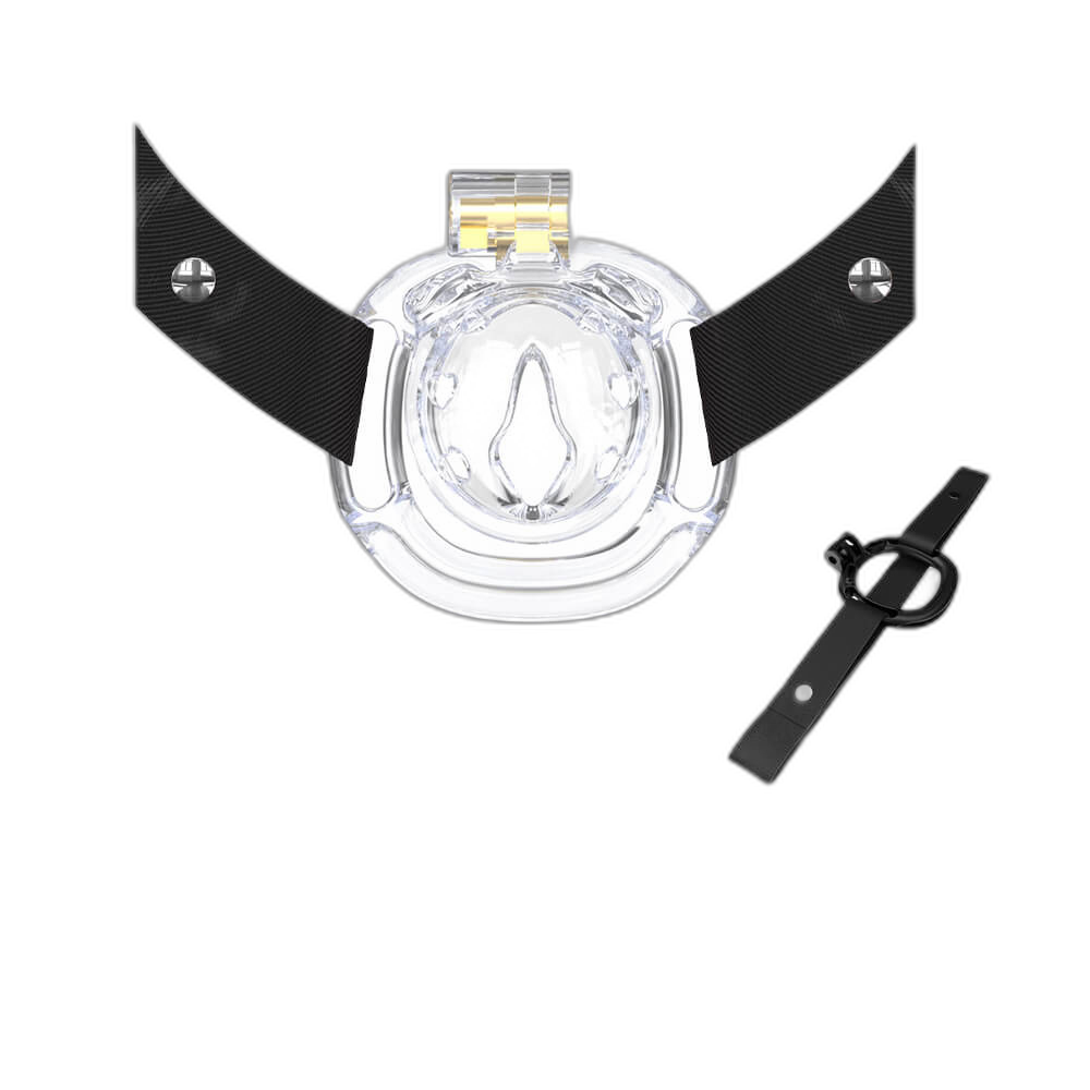 Keyser - Small Chastity Cage - Chastity Cage Strap - With 4 Rings