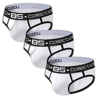 3 Pack Ball Support Pouch Breathable Briefs