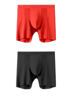 2 Pack Men’s Long Athletic Boxer Briefs