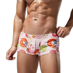 SEOBEAN Playful Donut Cotton Boxers