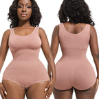 Women's Body Shaping Triangle Jumpsuit With Waist Cinching And Shaping