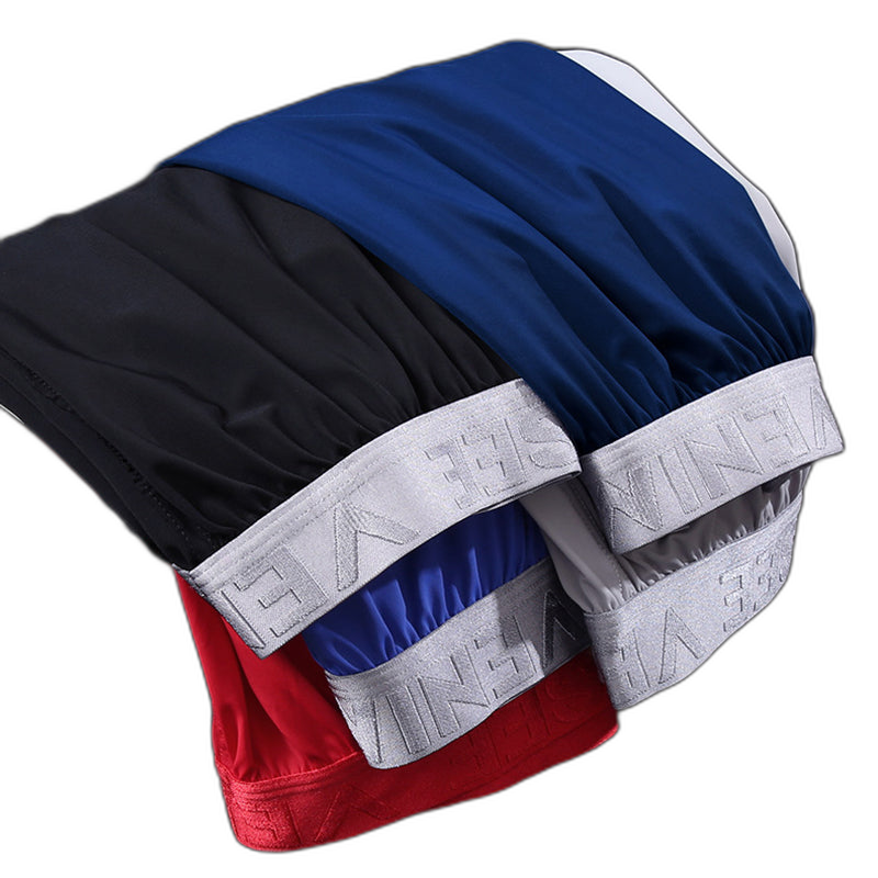 Men's Ice Silk Arrow Pants Breathable Boxers