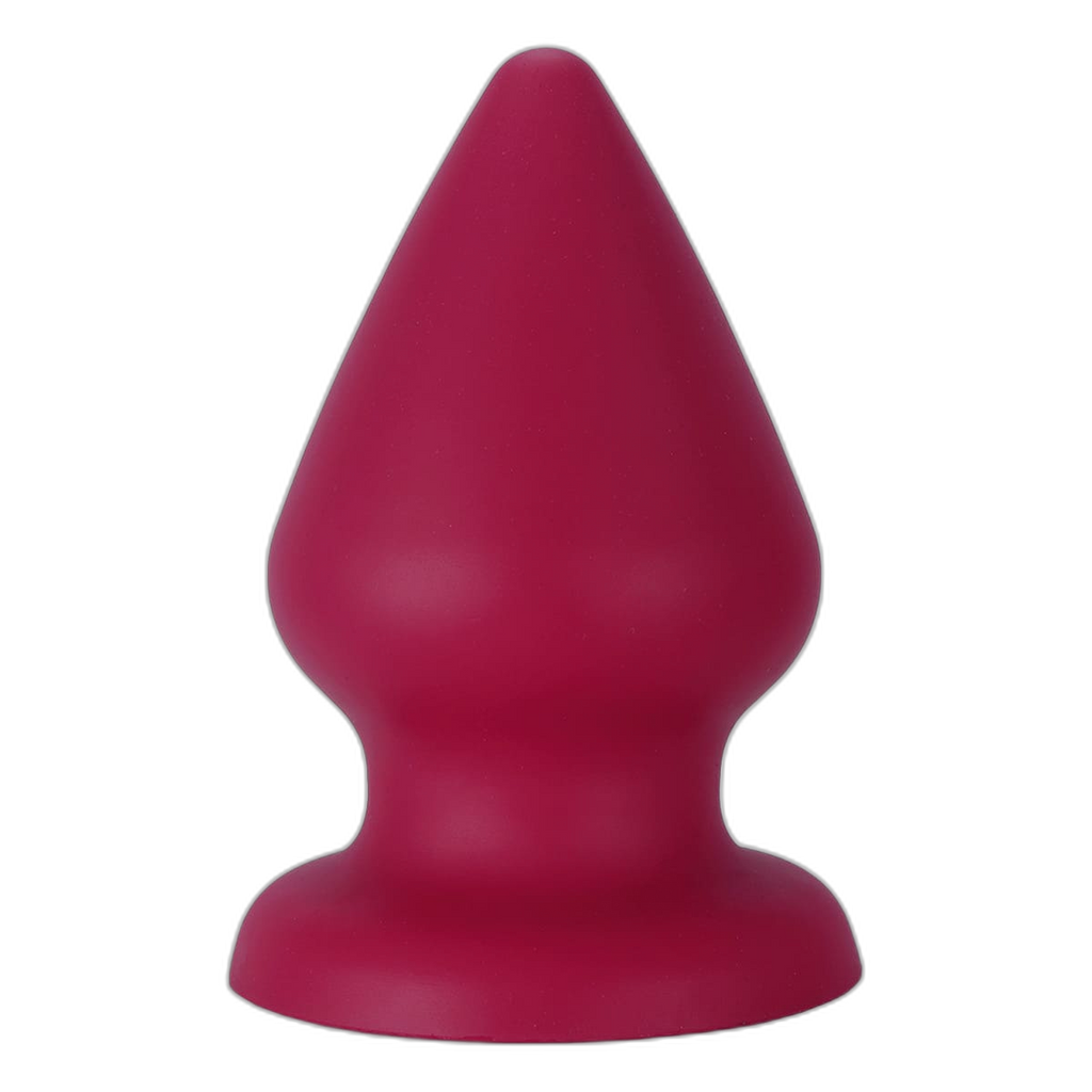 Red Drop - Soft Silicone Anal Plug - 6 Sizes