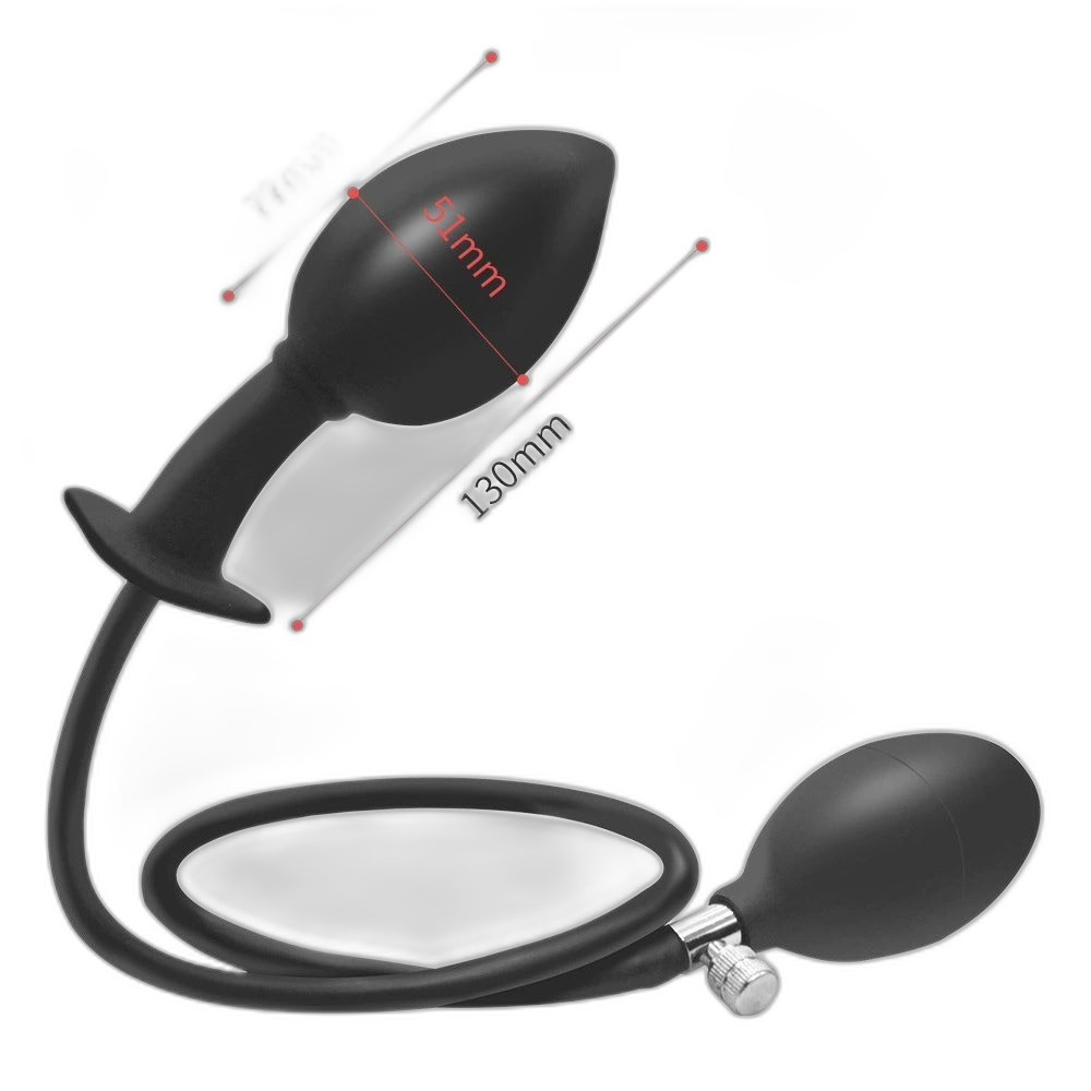 ruff GEAR Inflatable Expanding Detachable Butt Plug