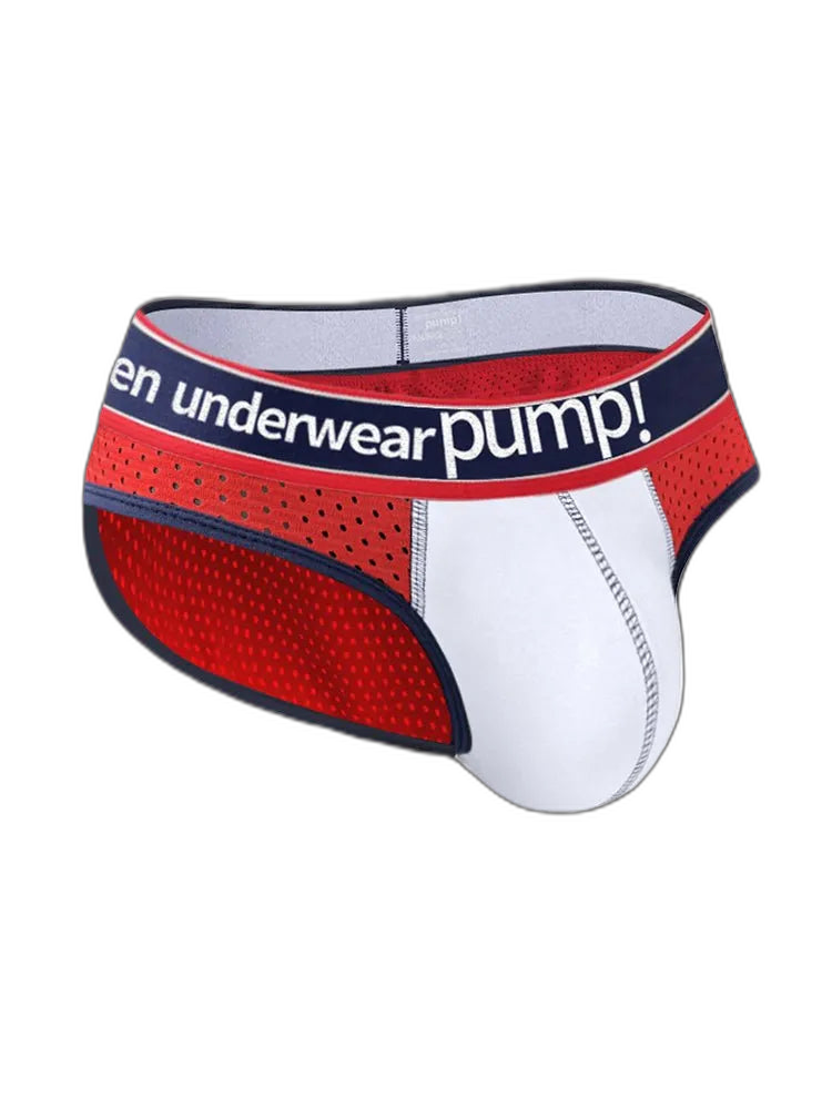2 Pack Mesh Large Pouch Sports Briefs