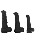 ruff GEAR Silicone Dark Horse Realistic Dildo 14.5 Inch