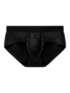 Aoelemen 4 Pack Men's Breathable U Convex Pouch Briefs