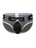 2 Pack Men's Sexy Mesh Front Opening Sponge Coaster Briefs