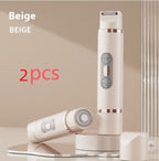 Dual-Head Electric Shaver Painless Women's Epilator Bikini Hair Removal Device Automatic Hair Trimmer Underarm Facial Lips Leg