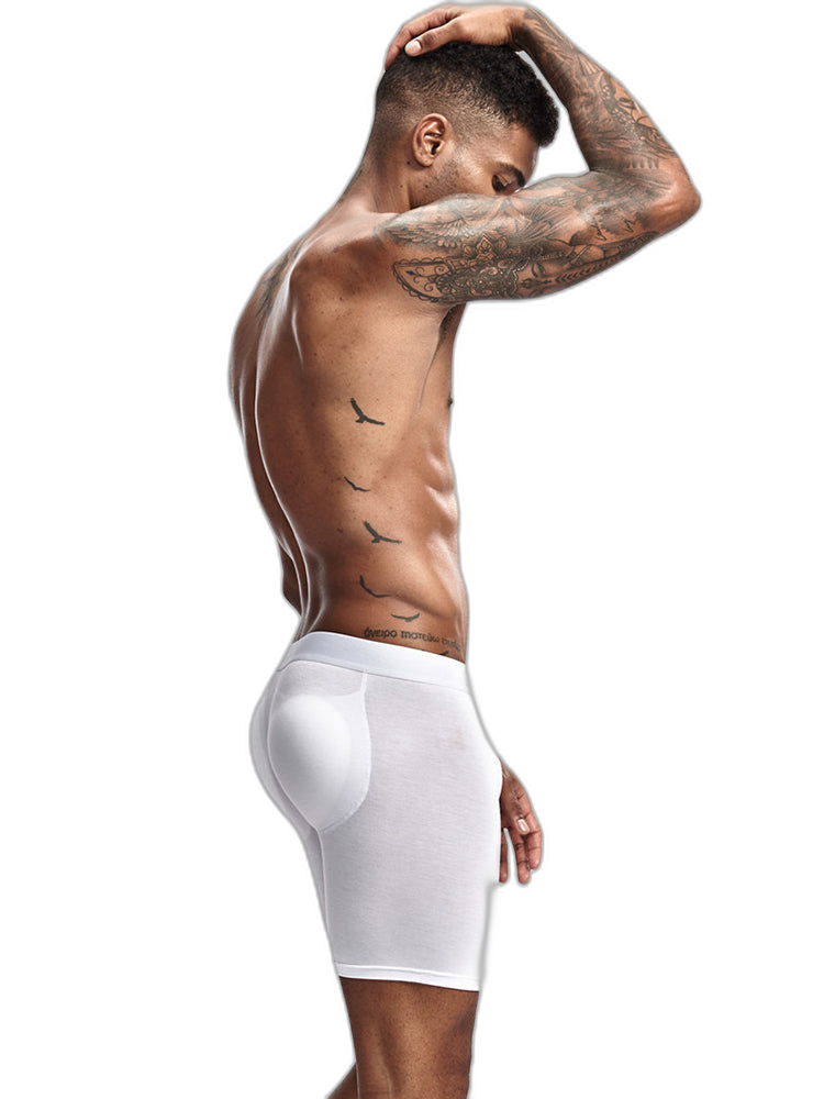 Men's U Convex Boxers Briefs Butt Enhancer Underwear