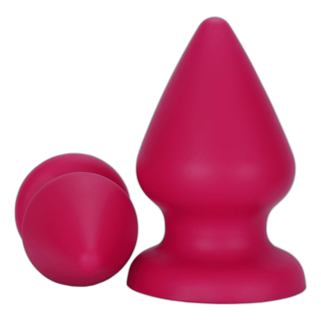 Red Drop - Soft Silicone Anal Plug - 6 Sizes