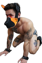 Breedwell Poundtown Pup Mask 2.0 Neon Orange