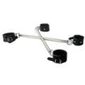 ruff GEAR Stainless Steel X Hog Tie Spreader Bar with Restraints