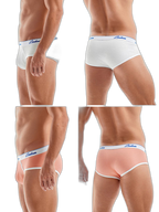 2 Pack Men's Thread Cotton Pouch Briefs