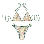 Bikini Sexy Halter Printed Swimsuit For Women