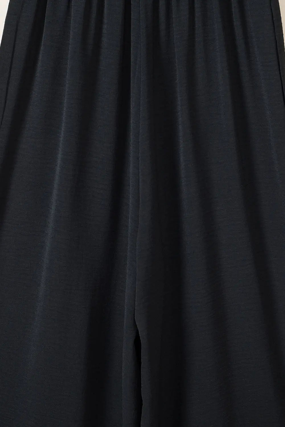 Smocked Square Neck Wide Leg Jumpsuit Women UK