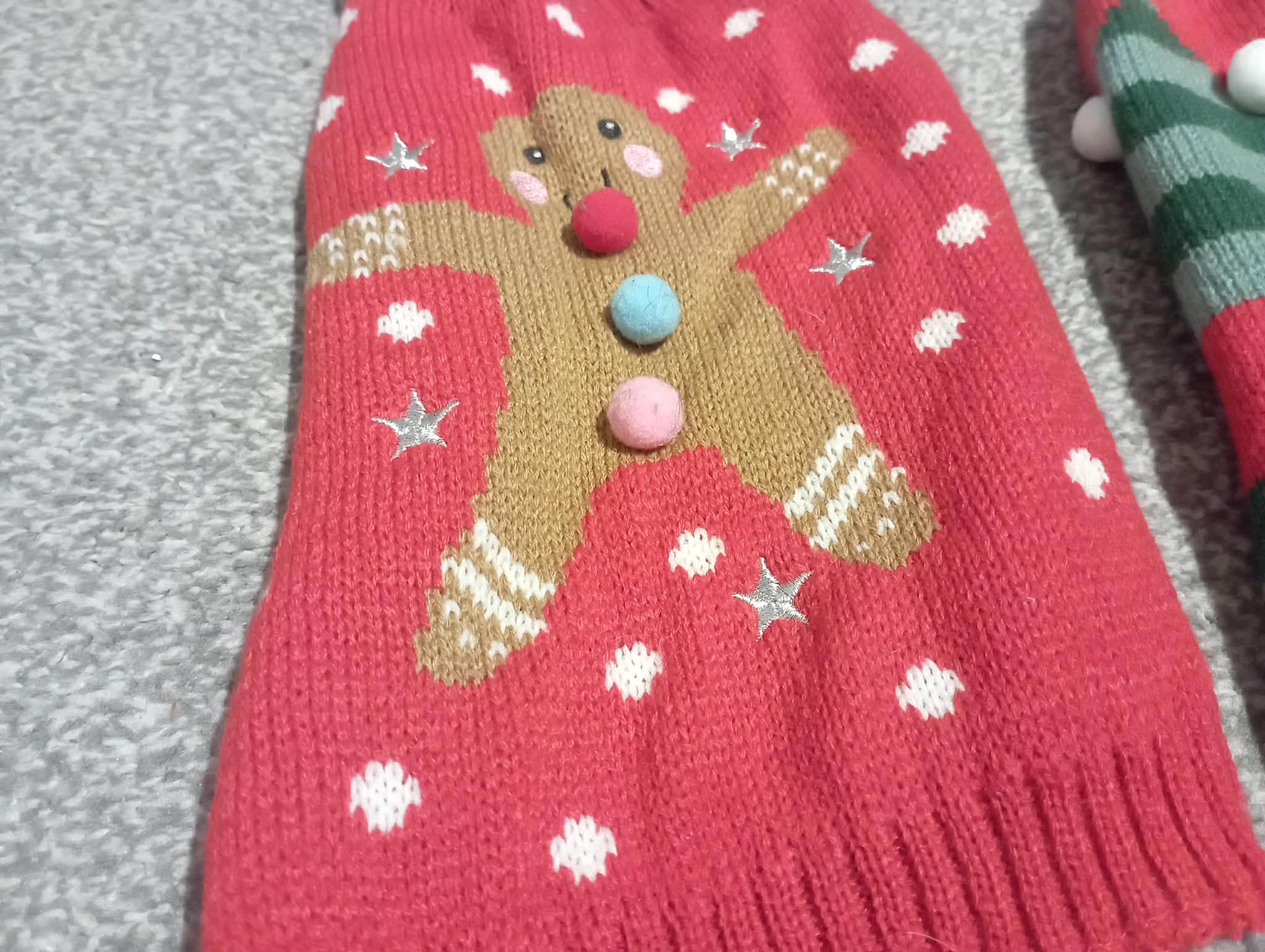 CAT FUN Two CHRISTMAS JUMPERS Small