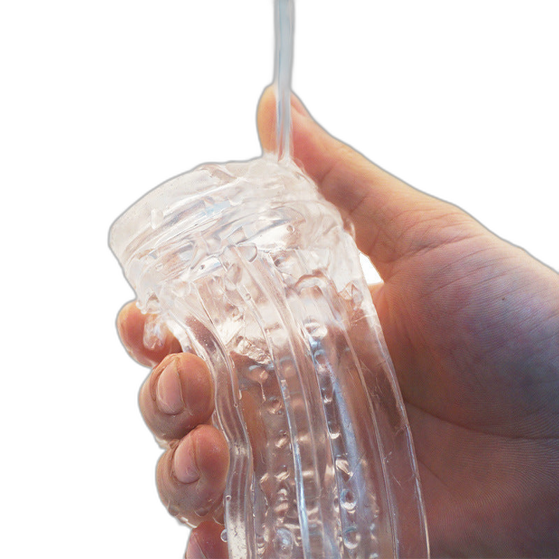Clear Textured Fleshlight
