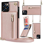 Mobile Phone Case Leather Messenger Protective Cover
