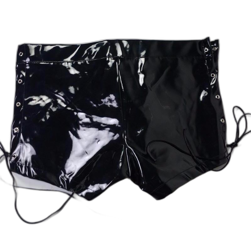 Nocturnal Niche Vinyl Lace Up Boxers