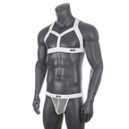 Chest Harness + Mesh Jockstrap Erotic Clubwear