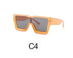 Personalized Sunglasses Trendy One-piece Frame Glasses