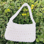 Fashionable Simple Woven Handbag Shoulder Bag