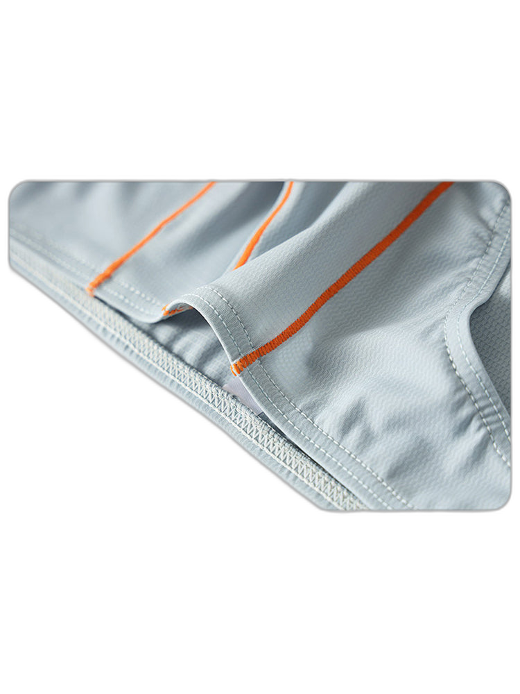 3 Pack Men's U-Pouch Ice Silk Briefs