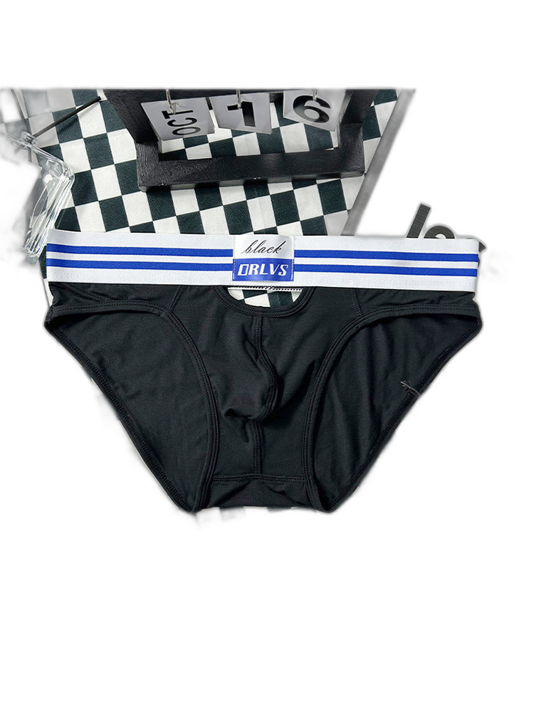2 Pack Men's Low-Rise Breathable Modal briefs