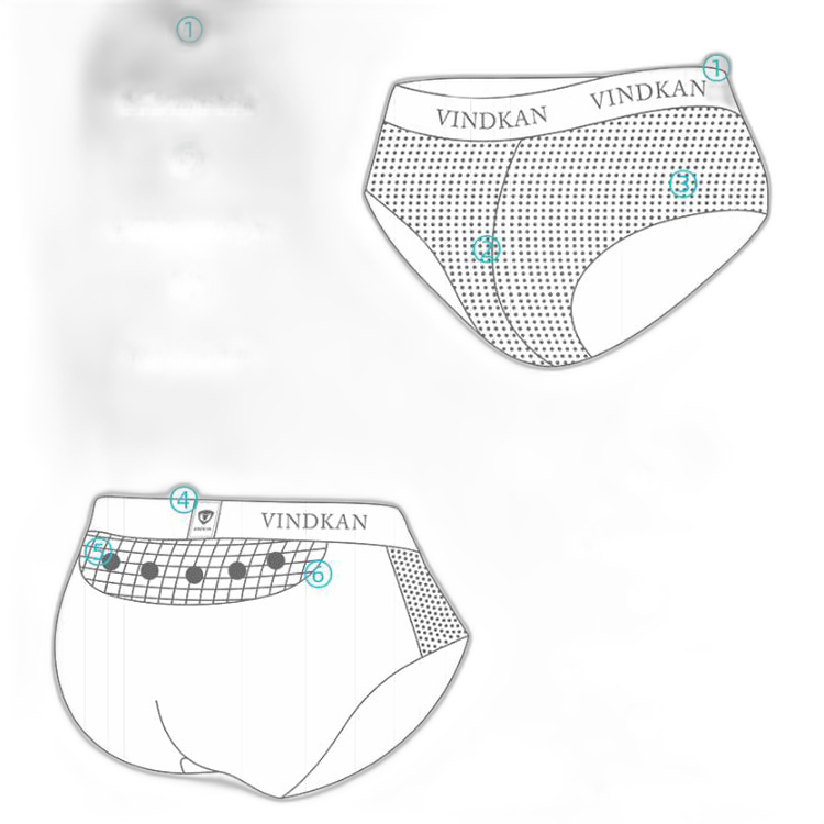 Men's Magnetic Energy Functional Modal Briefs