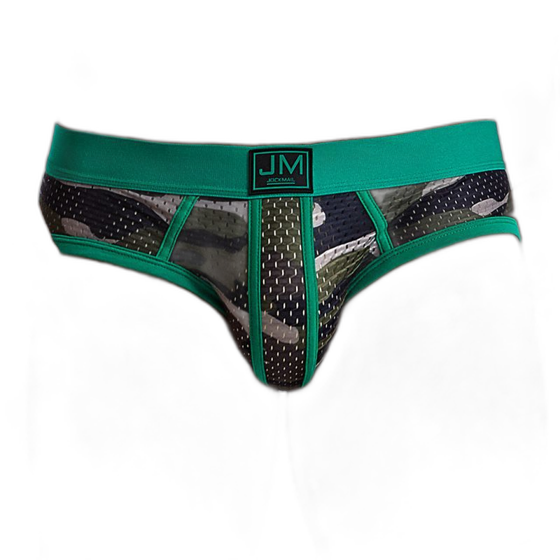 Camo Mesh Briefs