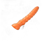 Cracker - Silicone Butt Plug - Deep Anal Sex Toy - Ribbed Anal Dildo - 3 Sizes