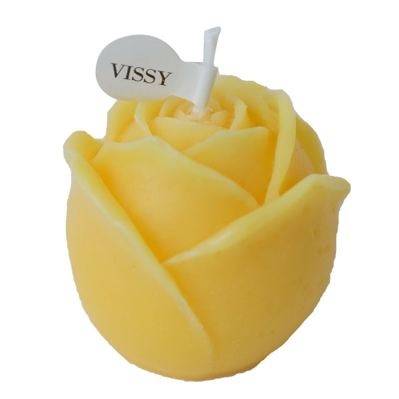 Rose Qixi Valentine's Day Fragrance Birthday Gift Simulation Flower Aromatherapy Candle Atmosphere Gift