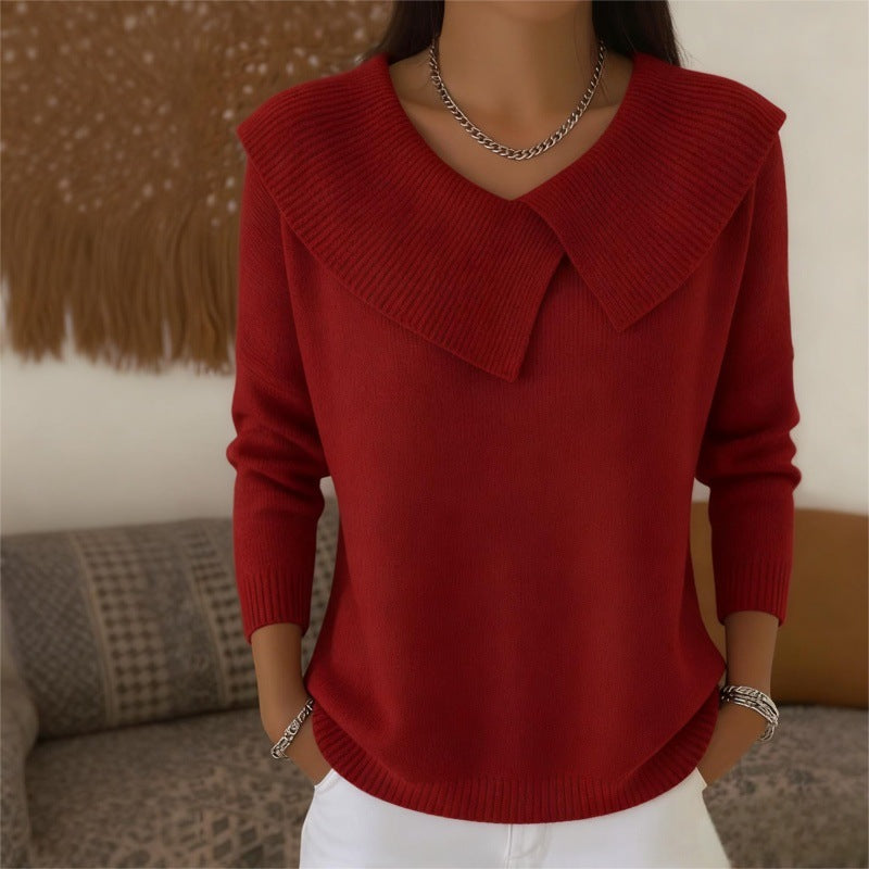 Fashionable Koreanstyle Retro Playful Slimming Turtleneck Sweater