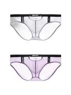 Men's Low Waist Narrow Waist Ice Silk Breathable Convex Pocket Briefs