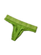 2 Pack Men's Ribbed Butt-Lifting U-Pouch Sexy Thong