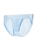 2 Pack Men's Ultra-Soft Ice Silk Quick-Dry Smooth Cooling Briefs
