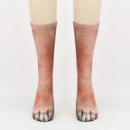 3D Animal Foot Print Socks Printed Socks