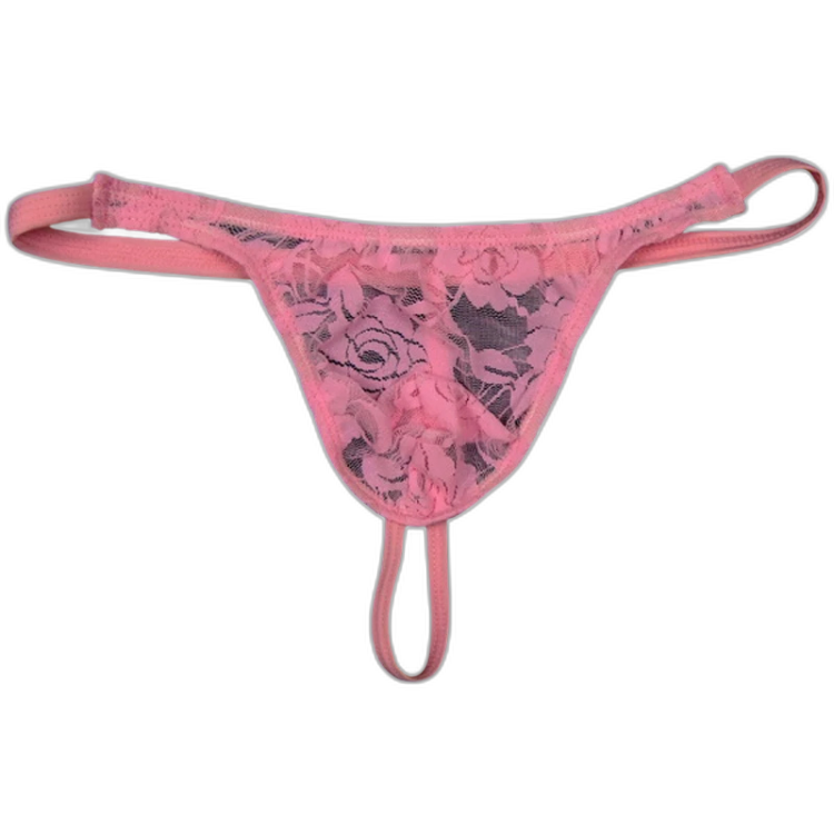 Lace That Pops For Power Bottoms Thong