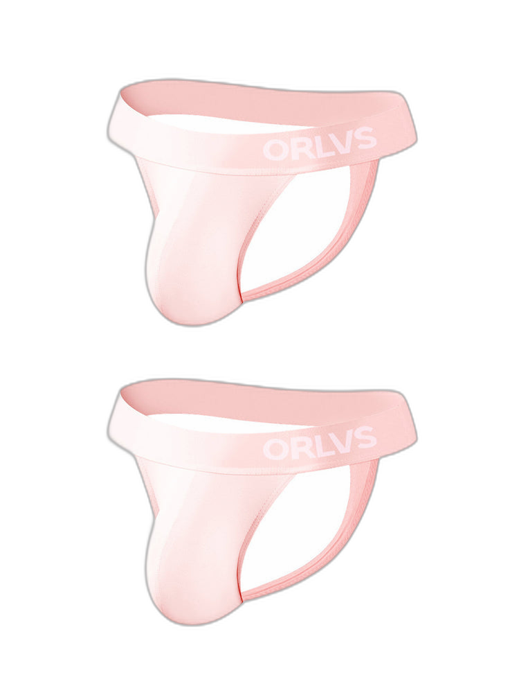 2 Pack Men's Large Pouch Enhancing Modal Breathable Thong