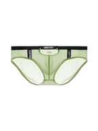 Men's Low Waist Narrow Waist Ice Silk Breathable Convex Pocket Briefs