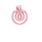 Fortis - Inverted Chastity Cage With Five Rings