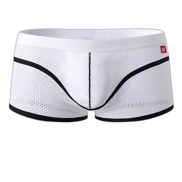 2 Pack Breathable Mesh Lightweight Summer Men's Boxer Briefs