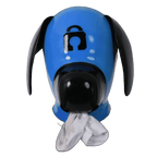 Furrjoi Silicone Lapsus Hood Blue